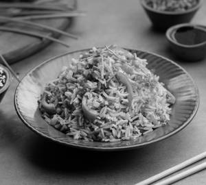 Burnt Ginger Capsicum Fried Rice
