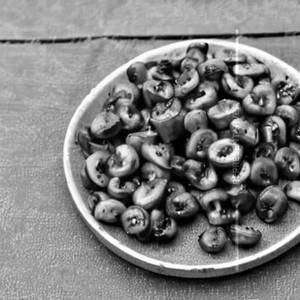 Button Pepper Salt Mushrooms
