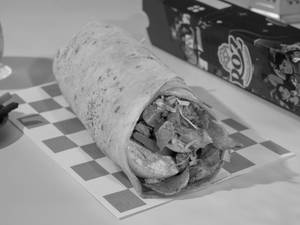 Jumbo Chicken Rumali Shawarma