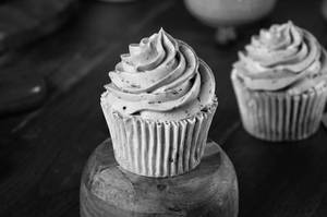 Blueberry Fresh Cup Cake Set Of 2