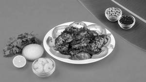 Prawns Pepper Garlic Dry