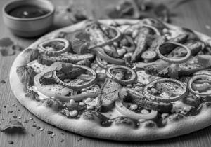 Smoked Bbq Chicken Pizza [7 Inches]