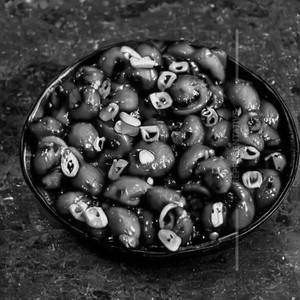 Button Chilli Mushrooms