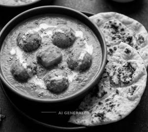 Malai Kofta + Tandoori Roti buttar 3