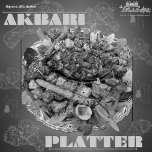 Chicken Akbari Platter With Sizzler