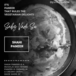 Veg Shahi Paneer