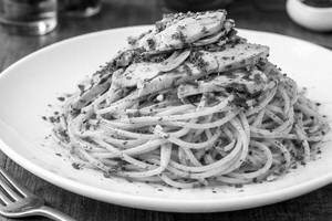 Aglio-e-olio Chicken Pasta (High Protein, Light Meal)