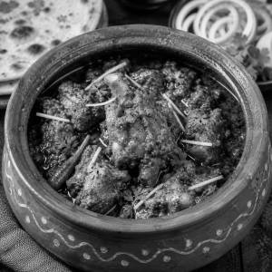 Mati handi mutton
