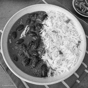 Kidney Beans (Rajma) Rice Bowl (Vegan, High Fiber)
