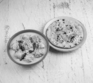 Kadhi Pakoda + Plain Tandoori Roti (1 piece)