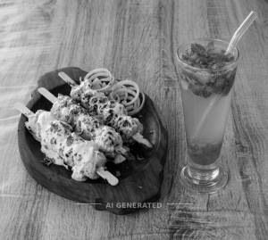 Malai Champ + Strawberry Mocktail