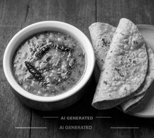 Dal Tadka + Chapati (2 pieces)