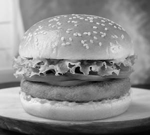 Veg burger combo