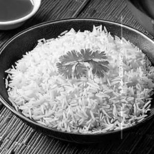 Plain Rice (half)