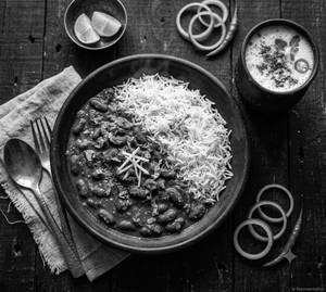 Rajma Rice With Chaas