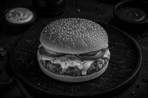 Veg Cheese  Burger