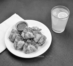 Fried pork wonton + Lemonade