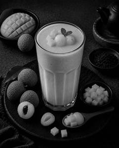 Litchi N Mango Shake