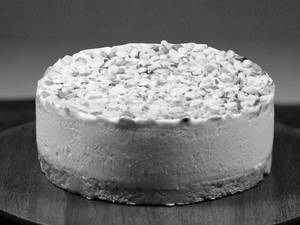 Honey Almond Ice Cream Cake