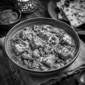 Paneer Kaju Mushroom Masala