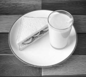 Veg sandwich plain + Banana Juice