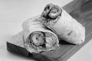Crunchy Mushroom Burrito