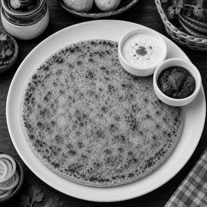 Paneer Paratha [1pc] with Curd