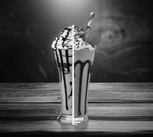 Double Chocolate Or Strawberry Icecream Shake