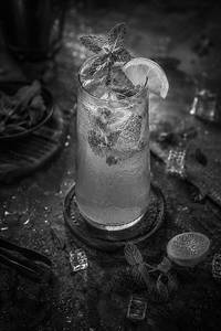 Blue Lagoon Mojito
