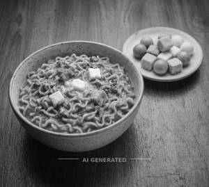 Makhani maggi + Bubble gum