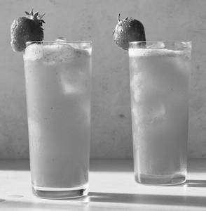 Strawberry soda