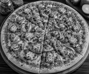 Kadai paneer pizza [large]