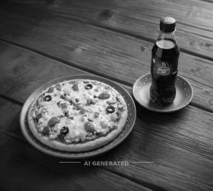 Veg Cheese Pizza [6 inches] + Thumbs up 250ml