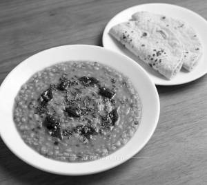 Dal fry [200 g] + Plan chapati (2 pieces)