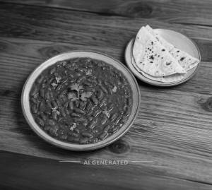 Rajma masala + Plain Roti (2pcs)