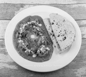 Chicken Butter Masala + Plain Roti (2 pieces)