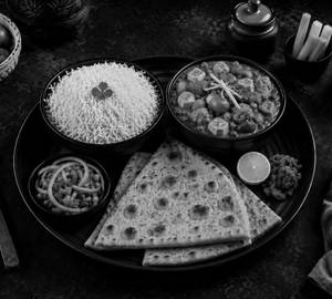 Subz Kadhai Mini Thali Meal