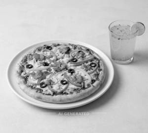 Veg Pizza + Masala Lemonade