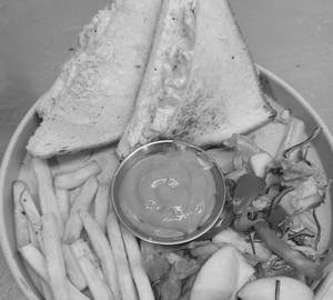 Chicken Cheese Melt Sandwich