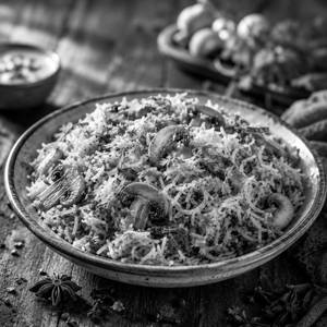 Mushroom Biryani