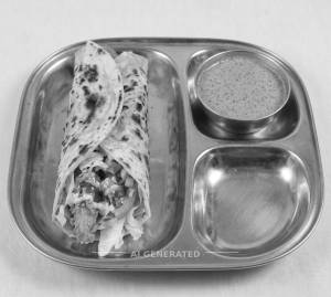 Chicken Twister roll + Green mint [150 ml]