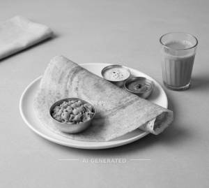 Masala Dosa + Tea