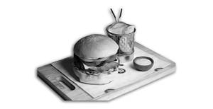 Onion Tomato Original Beef Burger