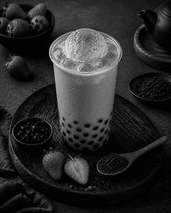 Strawberry Vanilla Boba