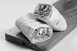 Roasted Chicken Burrito