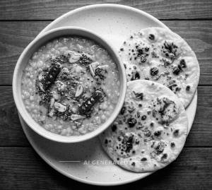 Dal Tadka + Tandoori Roti (2 pieces)