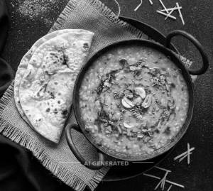 Dal Tadka + Tawa Roti (1 piece)