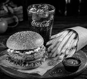 Aloo Tikki Burger Combo