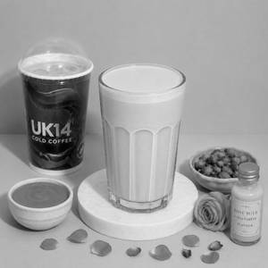 Rose Milk Cold Coffee