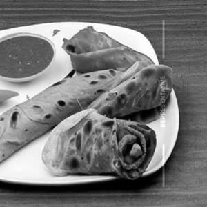 Veg Hariyali Seekh Roll 